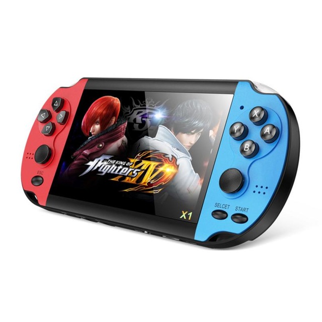 Portable video game player X1 for gamapad handheld retro 4.3 inch screen, MP4 player, game player