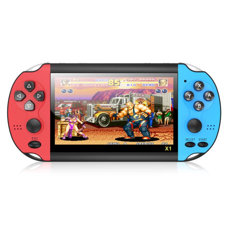 Portable video game player X1 for gamapad handheld retro 4.3 inch screen, MP4 player, game player