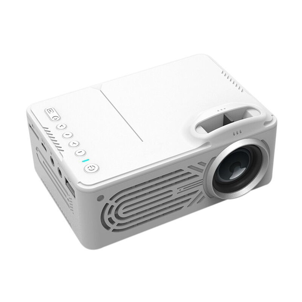 Mini portable mini projector for home entertainment, support 814p, HD, mobile phone connection