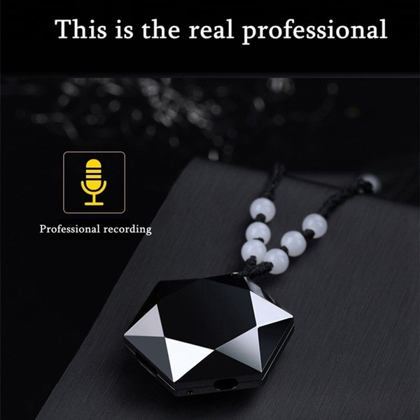 Diamond brick pendant recorder hc05 mini portable recorder mp3