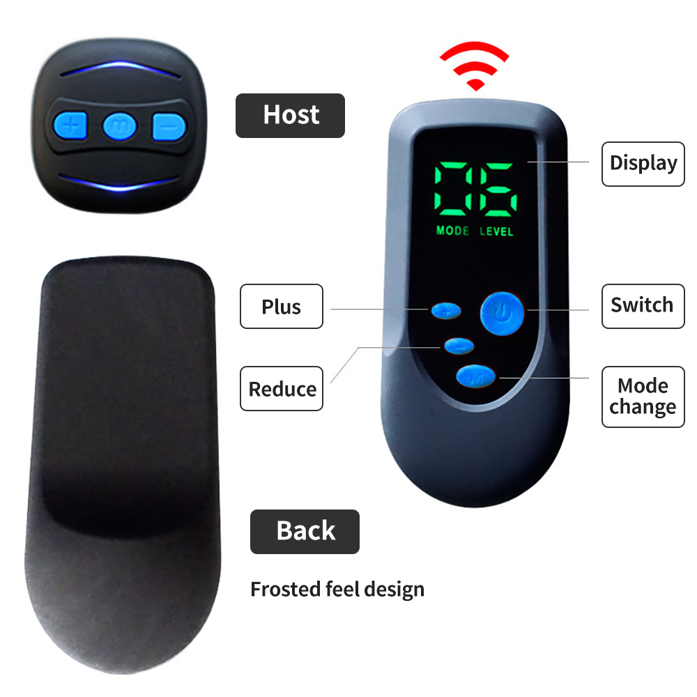 Foot Massager Electric Smart Muscle Stimulation Pulse Acupuncture Therapy USB Charging Relieves Pain
