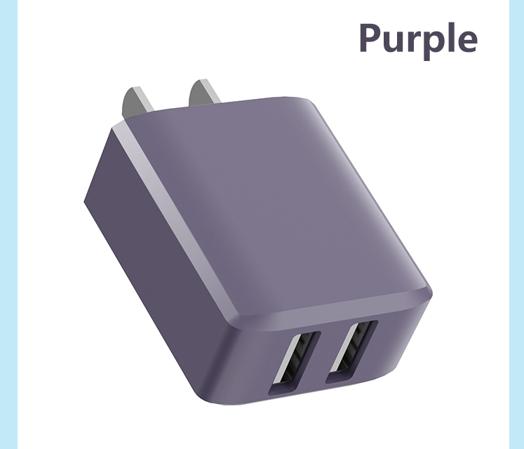 Macaron color 5V2A charger Macaron adapter for Apple Android Huawei phones