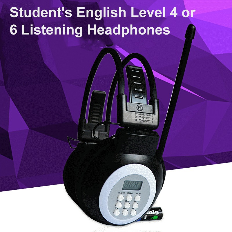 Headphones Hearing Headphones Campus Radio Receive Headphones Portable Headphones