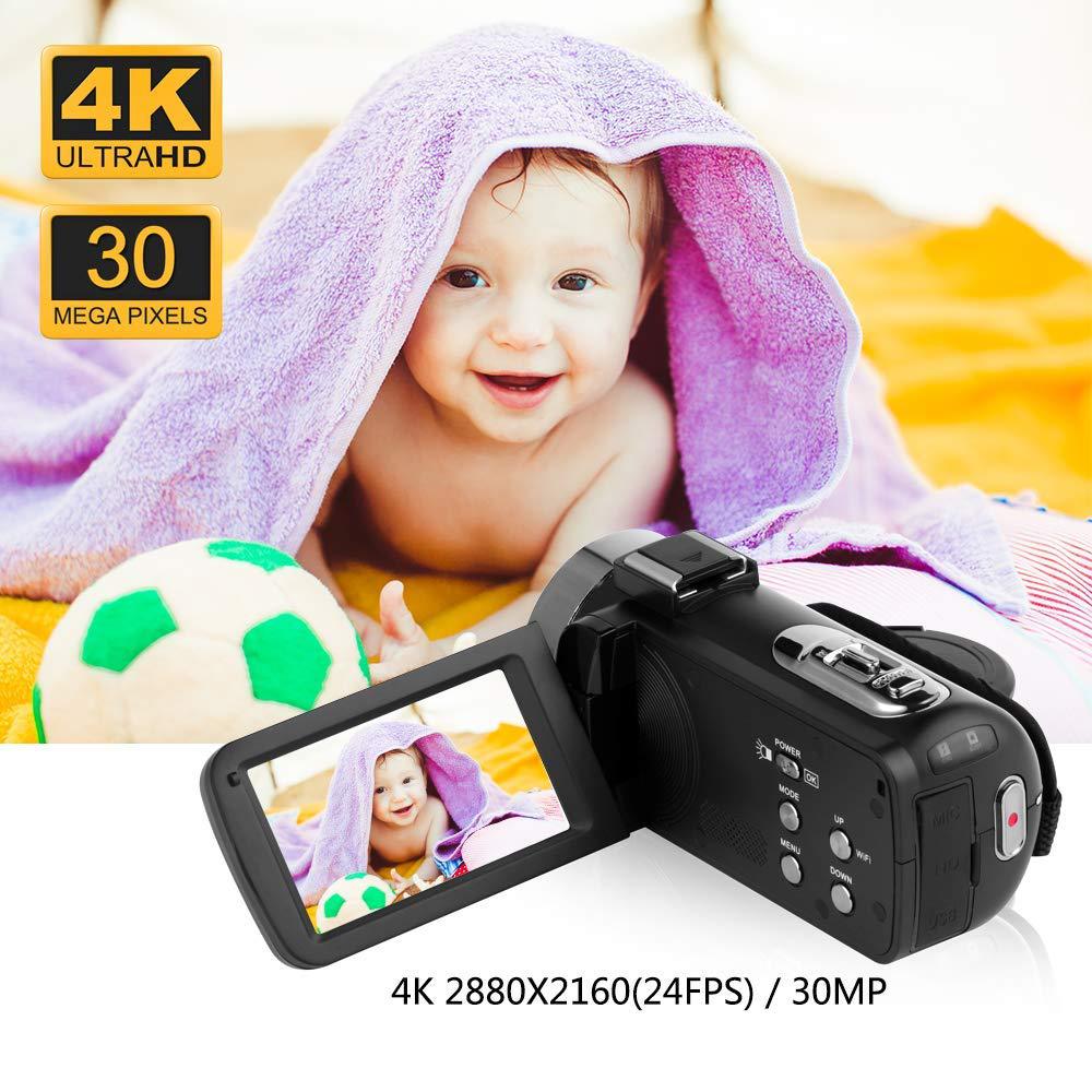 Home 4K camera Ultra HD professional digital live camera innovation external microphone