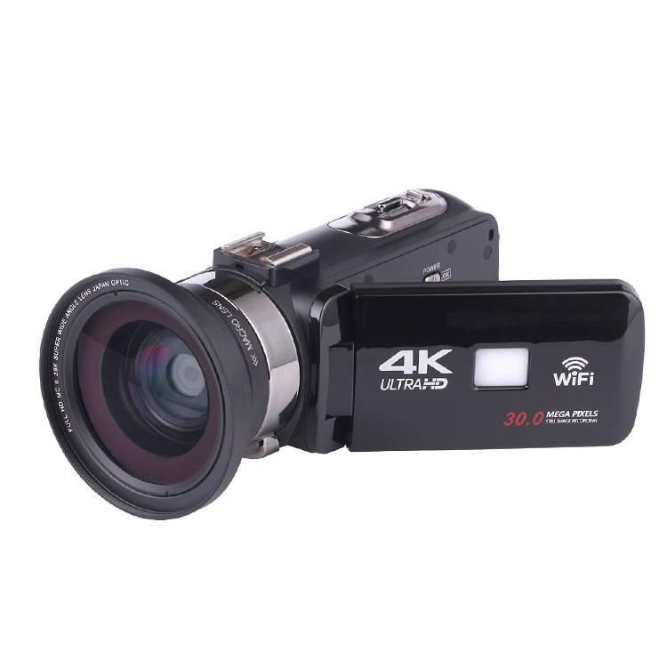 Home 4K camera Ultra HD professional digital live camera innovation external microphone