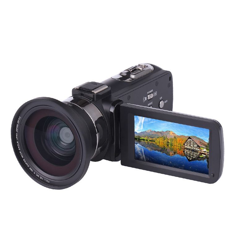Home 4K camera Ultra HD professional digital live camera innovation external microphone