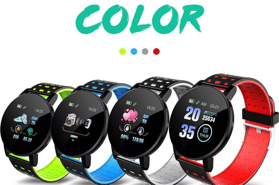 119plus sports smart Bracelet step watch Bluetooth watch 119s Watch Gift