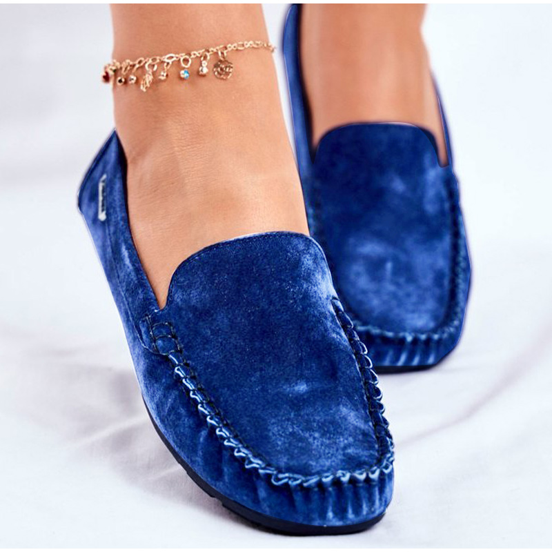 Shoes ladies shoes moccasin shoe ladies casual shoes sewing suede flat shoes women moccasins fashion