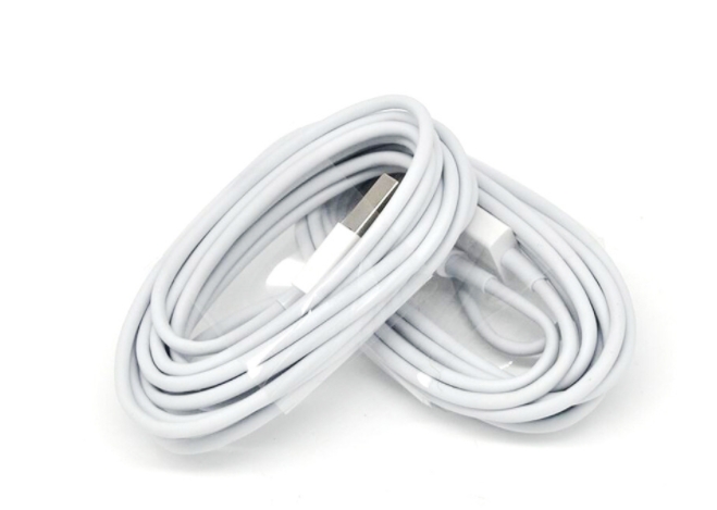 USB Charging Data Sync Fast Charger Cable For iPhone Android type-c Charge Wire Cord Line iphone White as picture