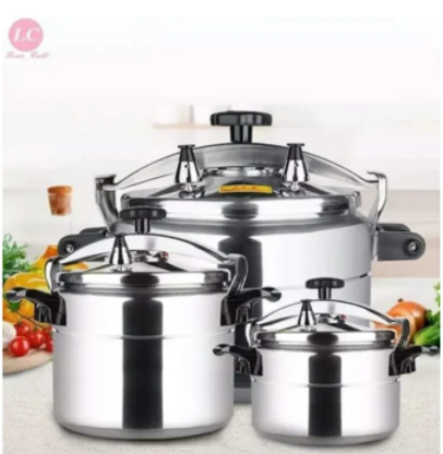 Non-explosive Pressure Cooker Silver 15litres