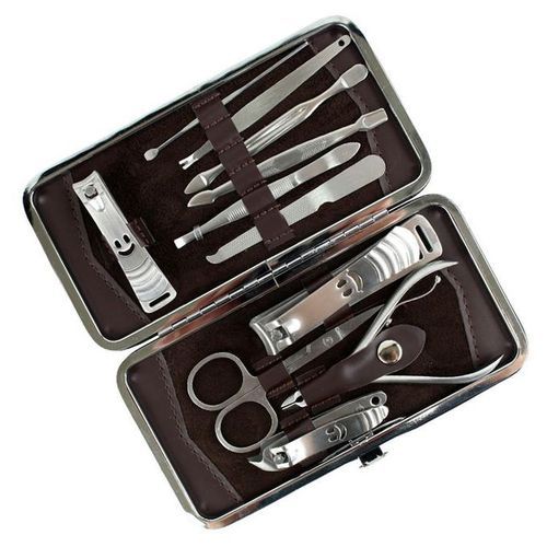 Fashion 12pcs Manicure Set &amp; Pedicure Kit -Stainless Steel/Silver...