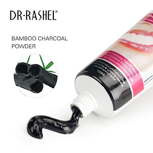 Dr. Rashel Charcoal Whitening Toothpaste Coffee Tea Cigarette Stains