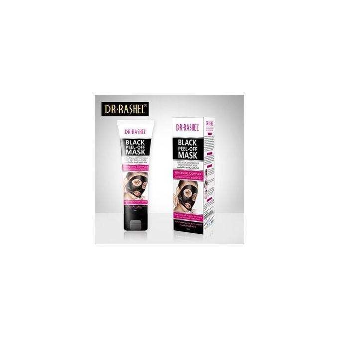 Dr. Rashel Black Mask Collagen &amp; Charcoal Peel Off Facial Mask