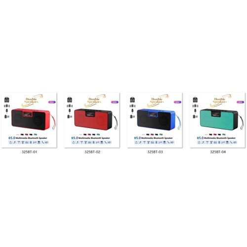 Robot Multimedia Bluetooth Speaker With Double Speakers