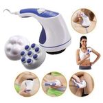 Relax &amp; Tone Spin Full Body Massager - Blue/White