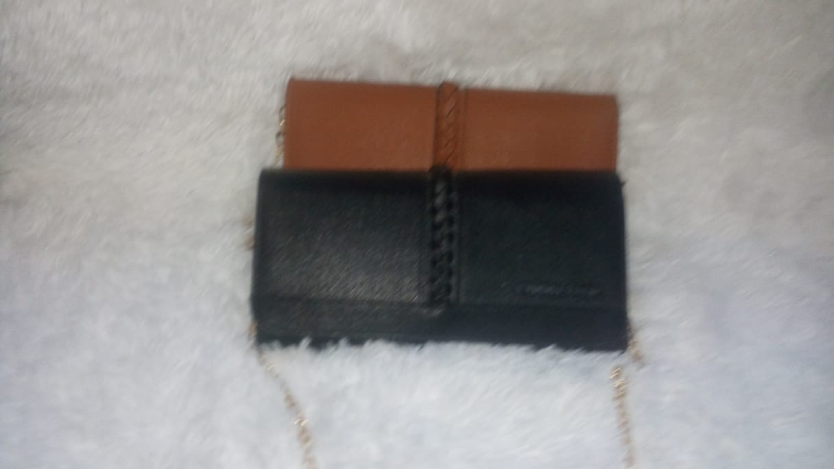 Ladies Leather Clutch Bag