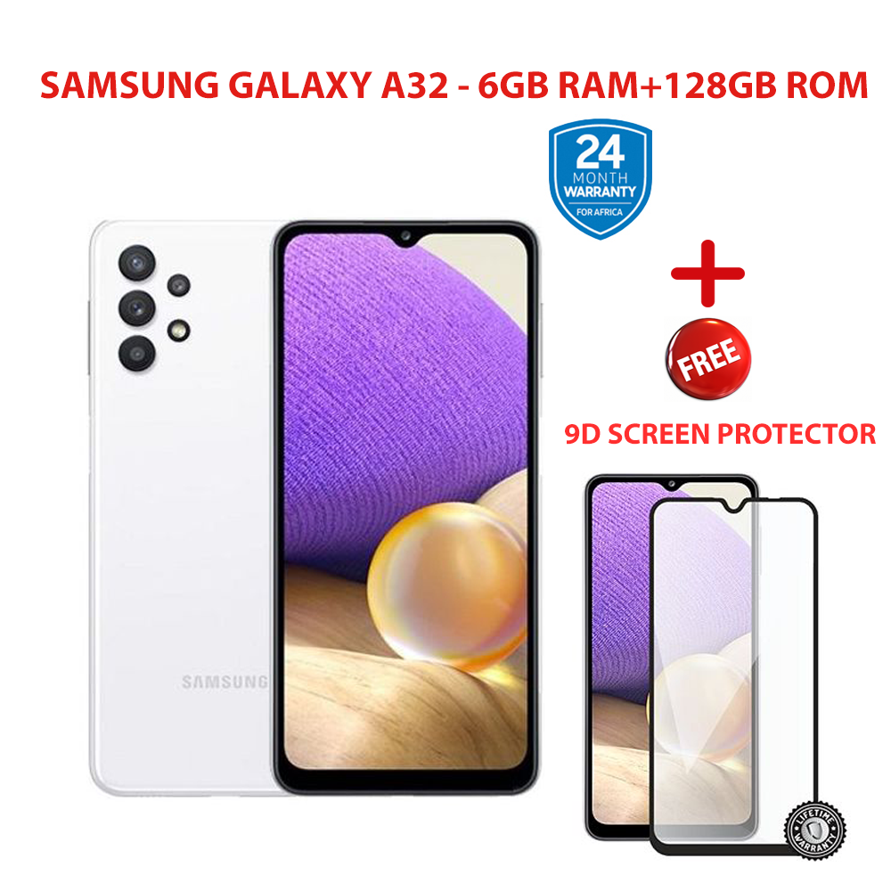 Samsung Galaxy A32, 6.4&quot;, 128GB + 6GB RAM (Dual SIM), 5000mAh+FREE 9D SCREEN PROTECTOR,