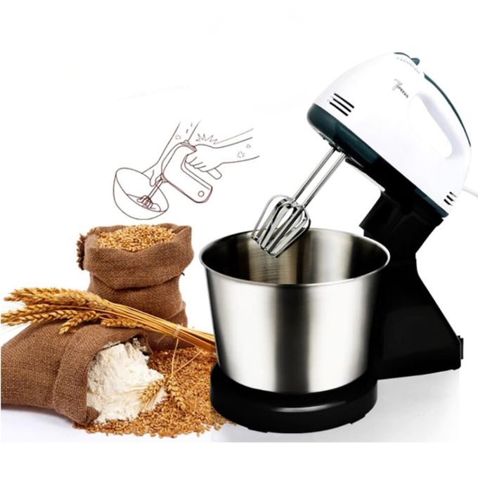 Multi Function Stand Mixer, 7 Speed With Dough Hook, Whisk, Beater
