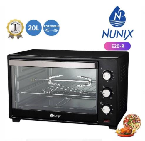 Nunix 20 L Electric Oven With Grill