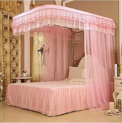 2 Stand Mosquito Net with Sliding Rail