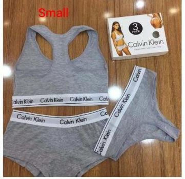 Calvin Klein Bralletes and Pants 3 in 1 Pack in Nairobi Central - Clothing,  The Company Kenya
