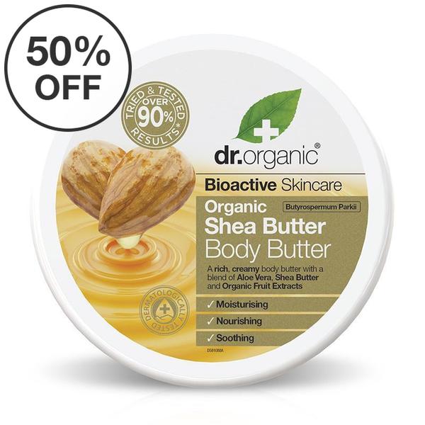 Dr. Organic Shea Body Butter 200ml