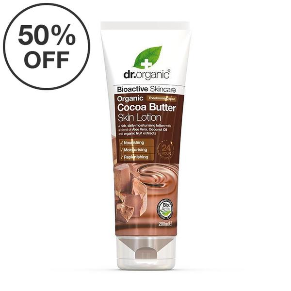 Dr. Organic Cocoa Butter Skin Lotion 200ml