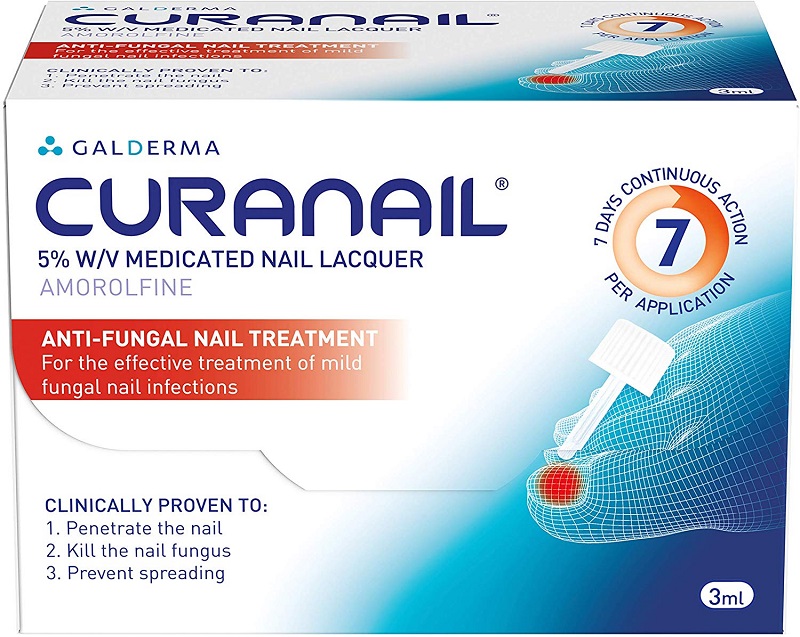 Curanail Loceryl 5% Nail Lacquer Anti Fungal Nail Treatment 3ml