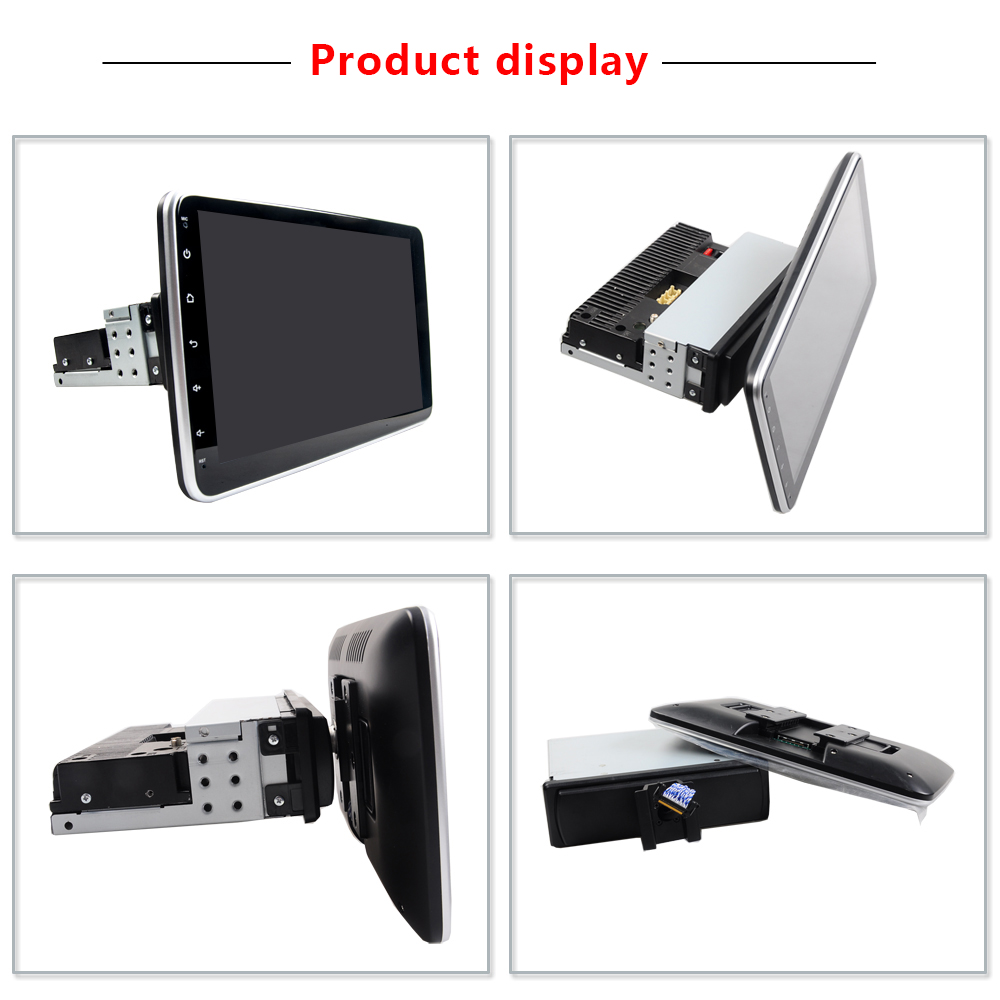 ouchuangbo10.1 &quot;rotating screen car radio Android 10.0 general navigation GPS Radio Player