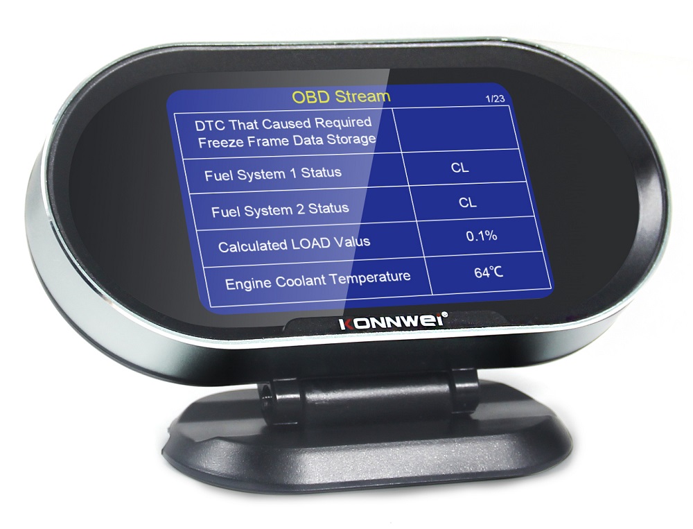 ouchuangbo Kw206 OBD2 automobile digital display scanner fuel consumption water temperature meter
