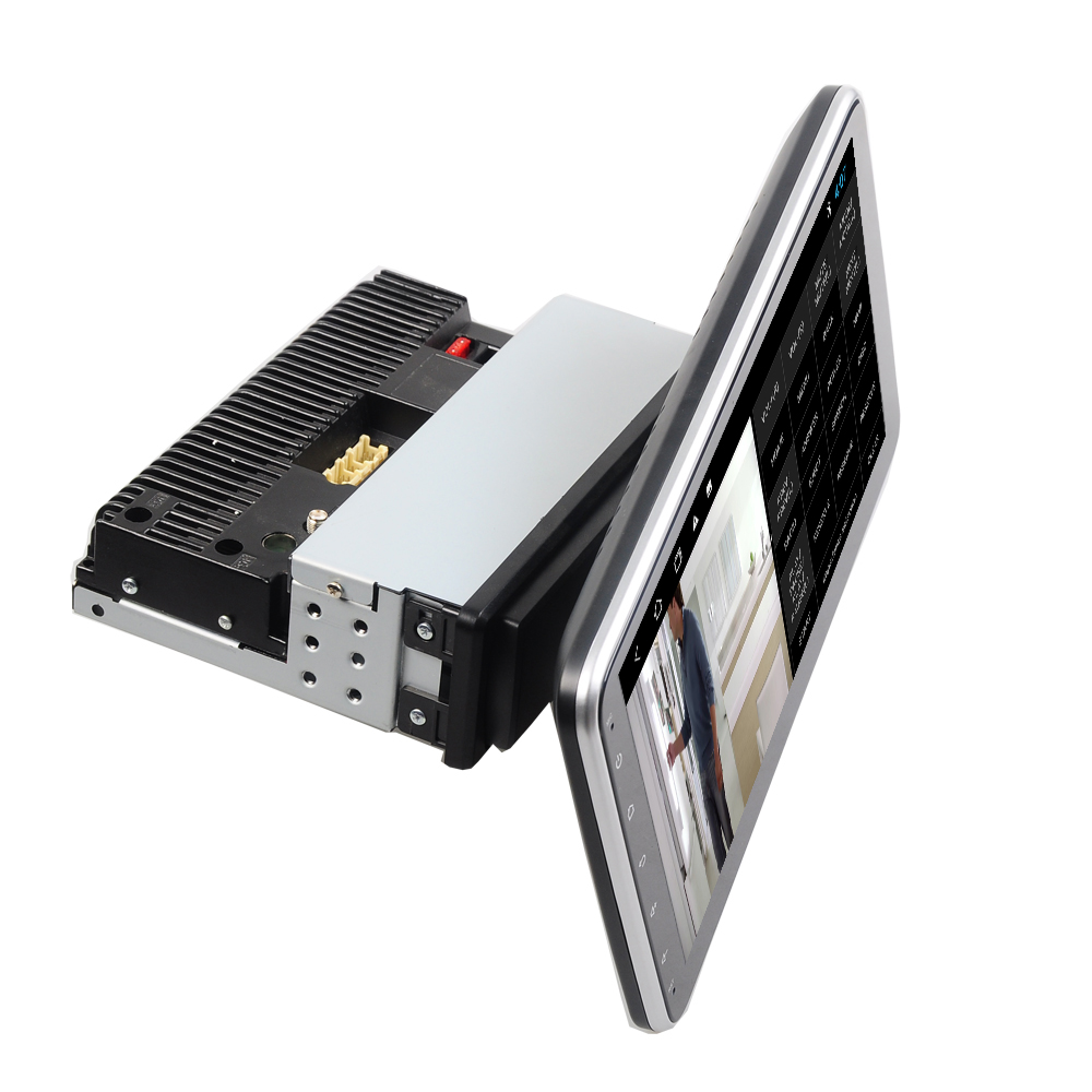 ouchuangbo10.1 &quot;rotating screen car radio Android 10.0 general navigation GPS Radio Player