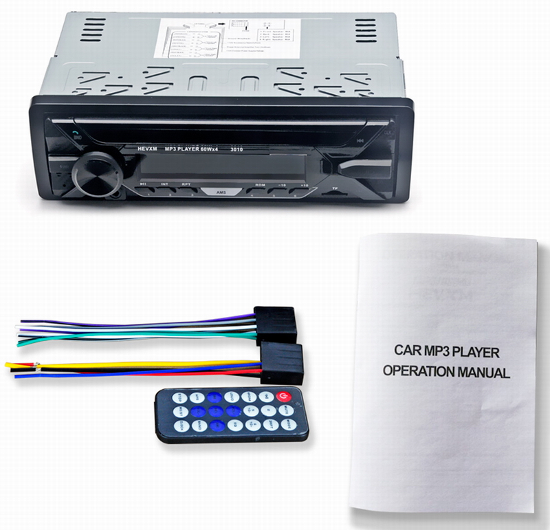 ouchuangbo Car radio stereo 12V Car FM radio MP3 audio player with USB / SD Bluetooth phone
