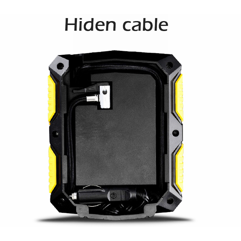 ouchuangbo Digital tire inflator 12V automobile portable air compressor pump automobile motorcycle