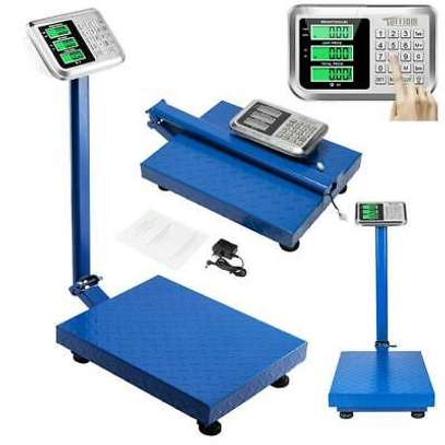 Digital Weighing Scale 300kgs  -Flat Bed Auto Price Calculate