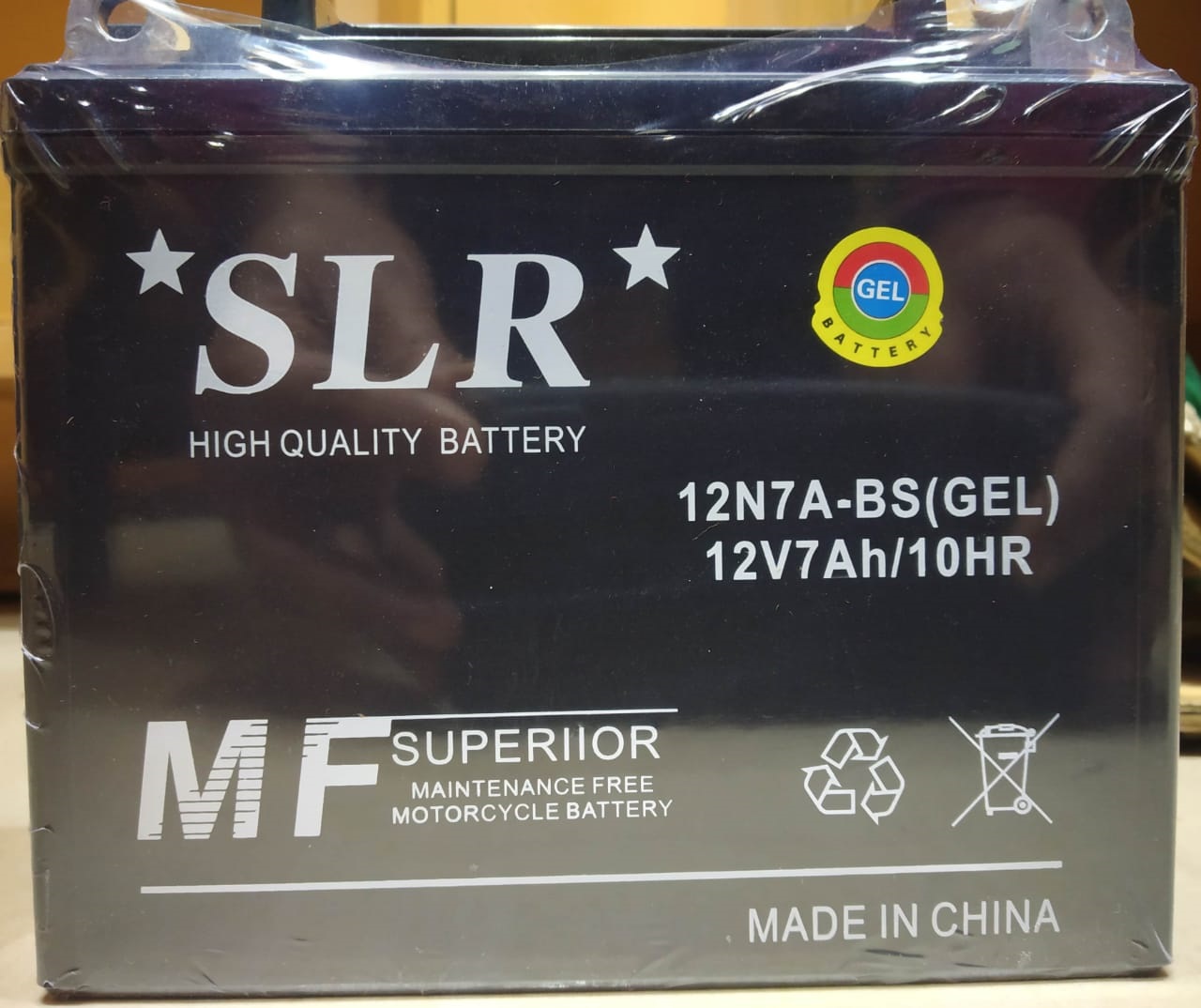 Motorcycle Battery 12v/7ah/10hr