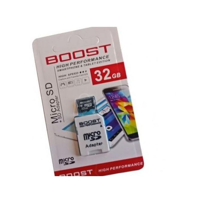 Boost 32GB MEMORY CARD
