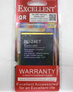 24 et excellent battery for pop 2f
