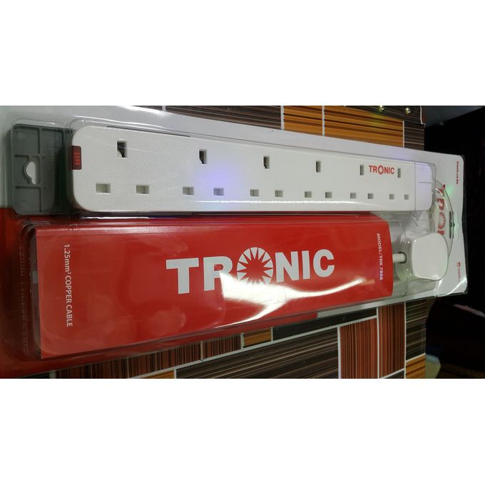 Tronic 6-Way PORT Socket Power Extension Cable