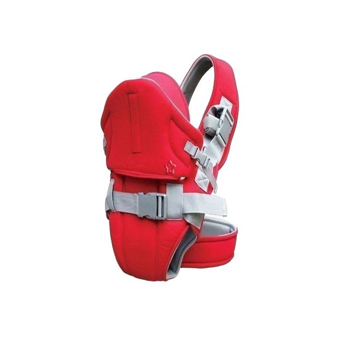Generic Comfortable Baby Carrier With a Hood - Red