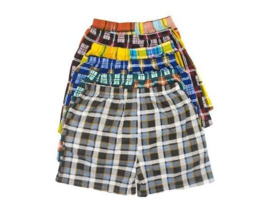 Assorted Pure Cotton Checked Men's Boxers