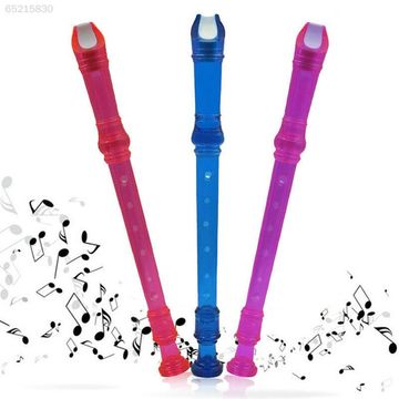 Colored Flutes Practice Early Education Eight Hole Blue