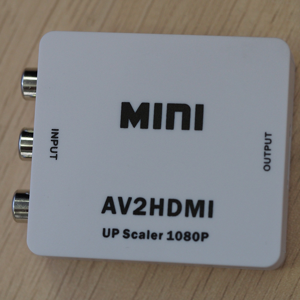 AV to HDMI Video Converter Adapter 720p 1080p Full HD