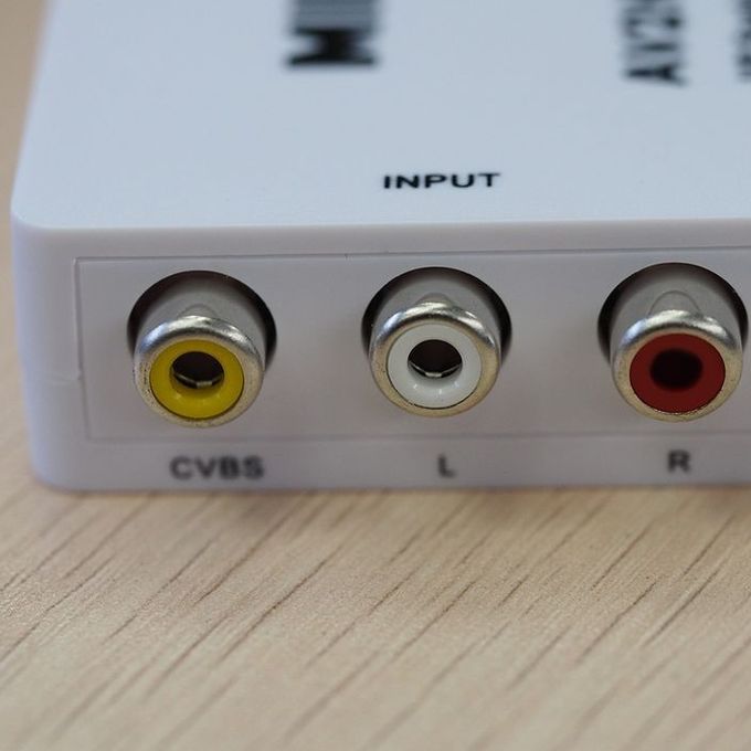 AV to HDMI Video Converter Adapter 720p 1080p Full HD
