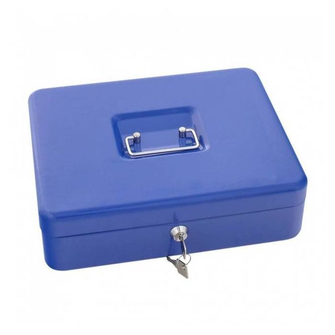 Cash Box 8 inches / Petty cash Box With 2 Tamper proof keys