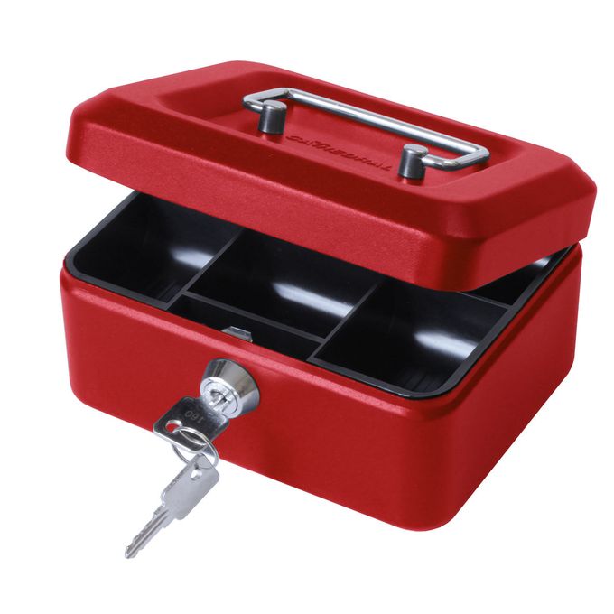 Cash Box 8 inches / Petty cash Box With 2 Tamper proof keys
