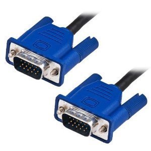 VGA To VGA Cable - 5Mtrs - White/Black