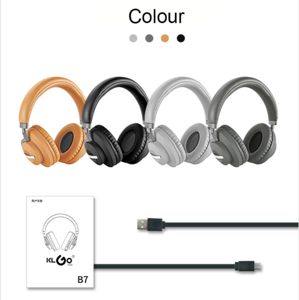 KLGO Bluetooth Wireless Headphones (B7)