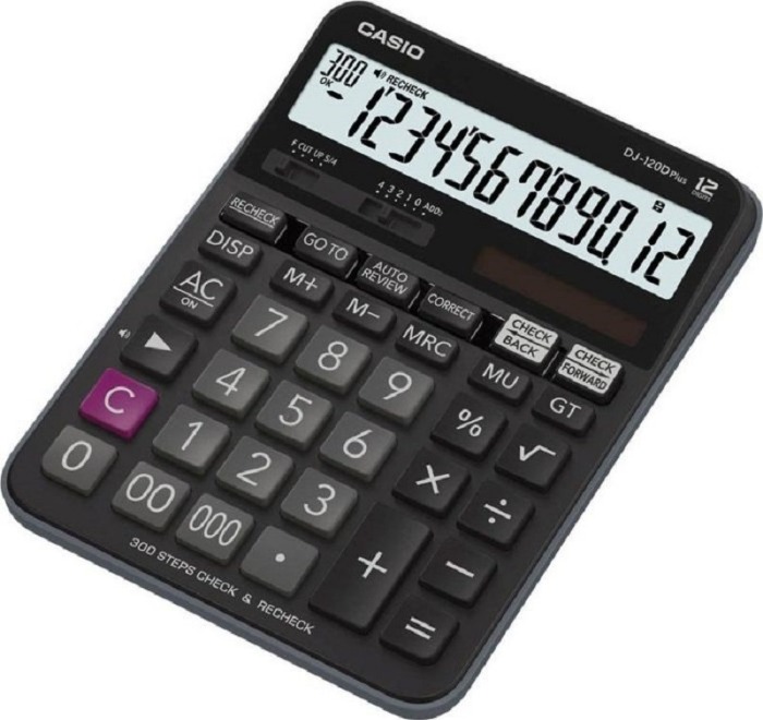 Casio Desk-Top Calculator DJ-120D Plus