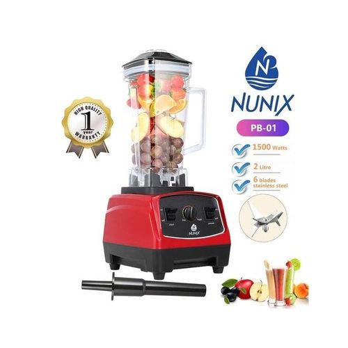 Nunix Heavy Duty Commercial Blender High Speed Grade