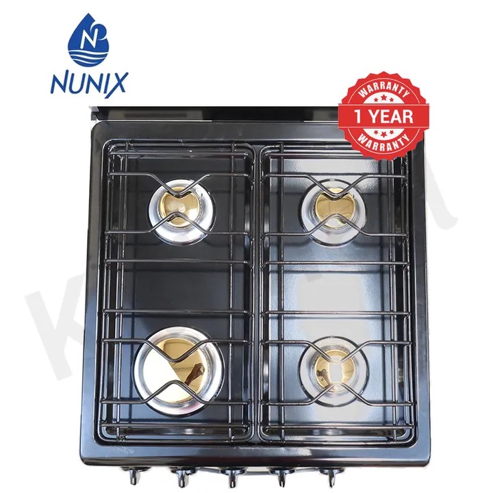 Free Standing 4 Gas Burner With Gas Oven Cooker 50 * 55 * 84cm